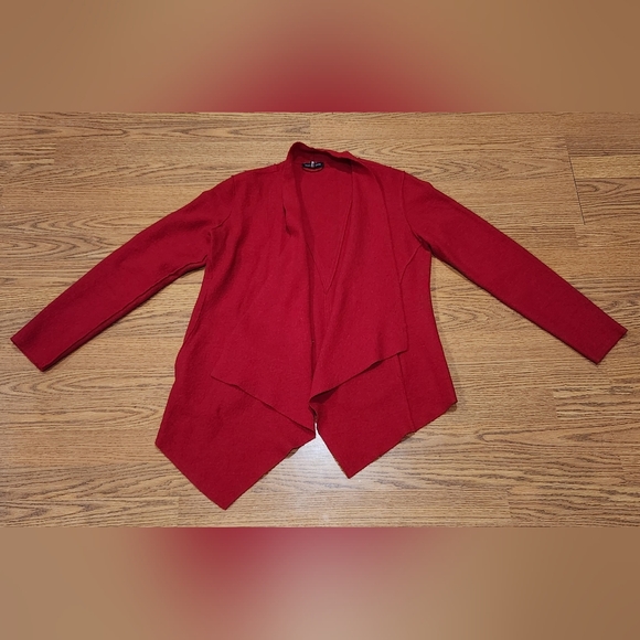 Eileen Fisher Jackets & Blazers - Eileen Fisher Women's Red Cardigan Size XS